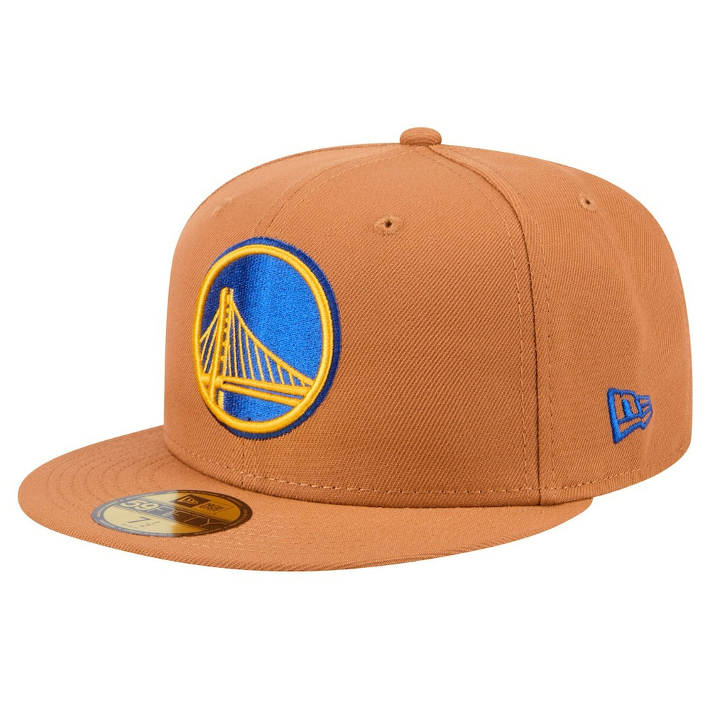 Golden State Warriors Color Pack 59FIFTY Fitted Hat Tan - NBA