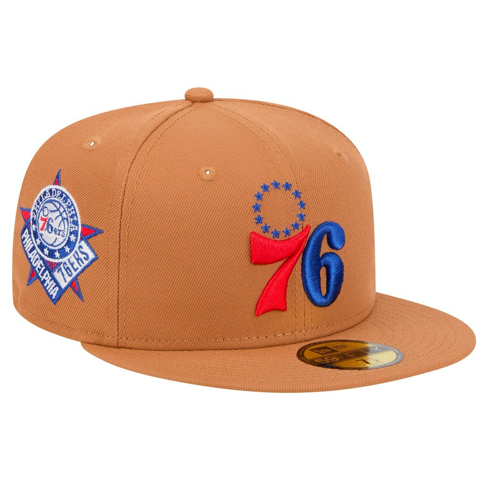 Philadelphia 76ers Color Pack 59FIFTY Fitted Hat Tan - NBA