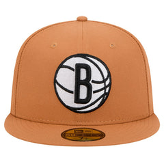 Brooklyn Nets Color Pack 59FIFTY Fitted Hat Tan - NBA