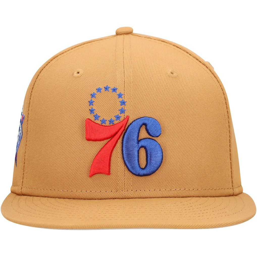 Philadelphia 76ers Color Pack 9FIFTY Snapback Hat Tan - NBA