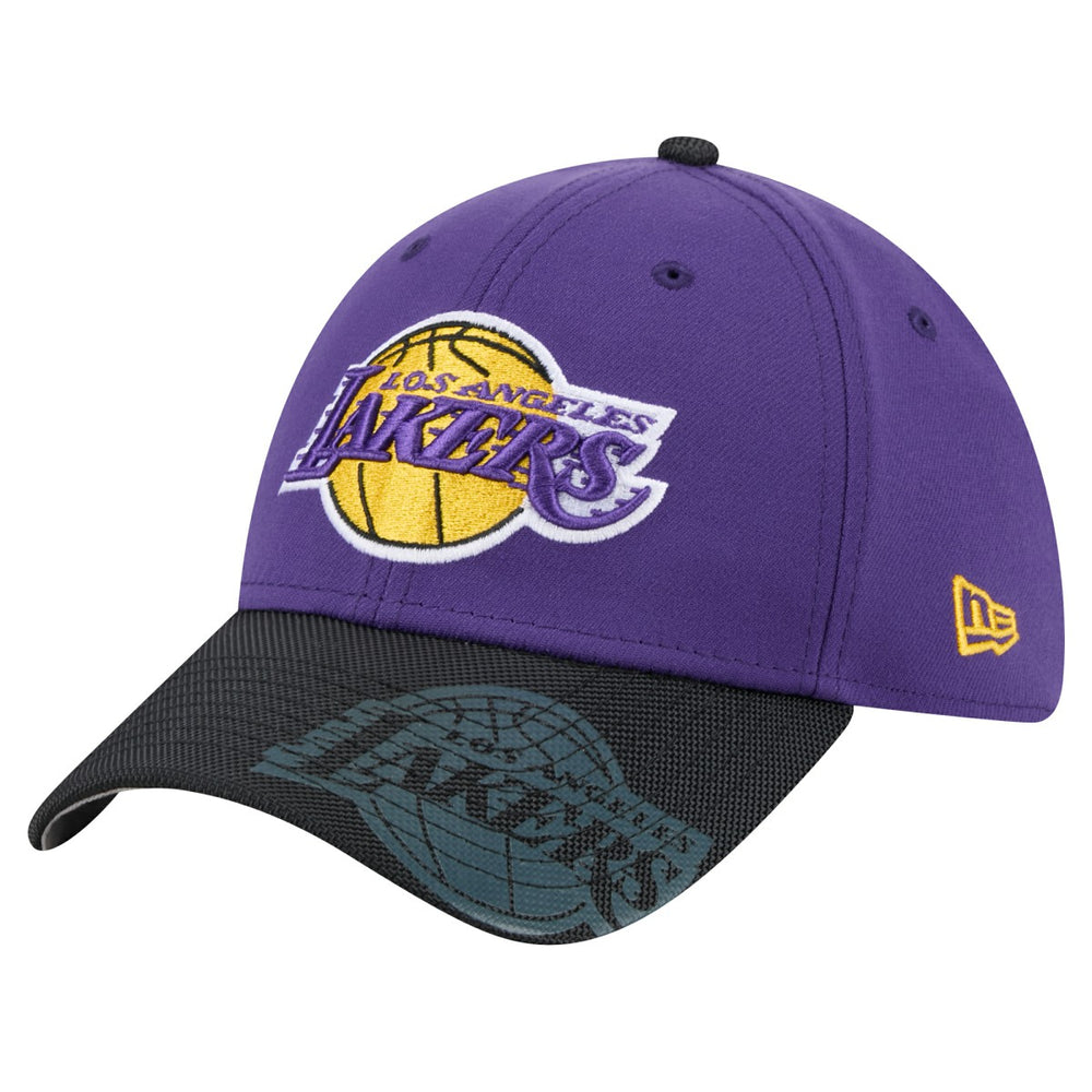 Los Angeles Lakers Sport Night 39THIRTY Flex Hat Purple - NBA