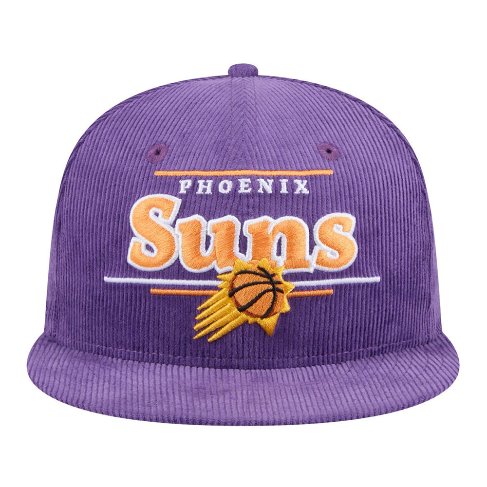 Phoenix Suns Throwback Display Corduroy 9FIFTY Snapback Hat Purple - NBA