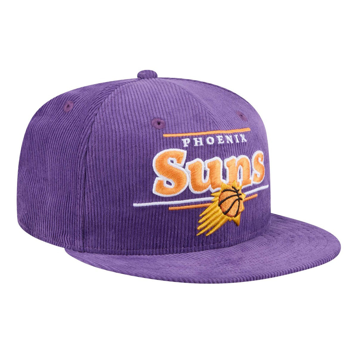 Phoenix Suns Throwback Display Corduroy 9FIFTY Snapback Hat Purple - NBA