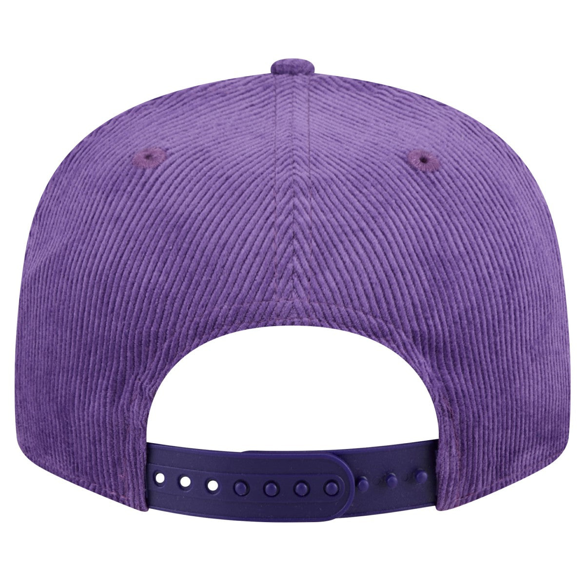 Los Angeles Lakers Throwback Display Corduroy 9FIFTY Snapback Hat Purple - NBA