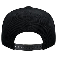 Chicago Bulls Throwback Display Corduroy 9FIFTY Snapback Hat Black - NBA