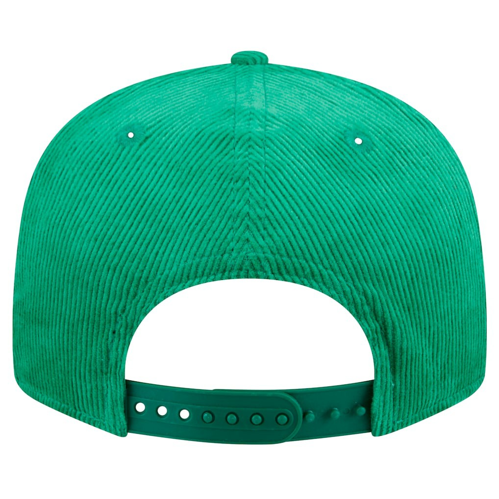Boston Celtics Throwback Display Corduroy 9FIFTY Snapback Hat Kelly Green - NBA