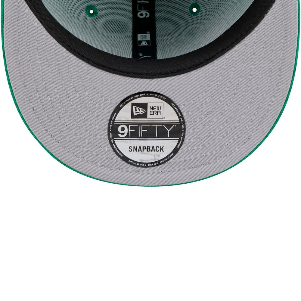 Boston Celtics Throwback Display Corduroy 9FIFTY Snapback Hat Kelly Green - NBA