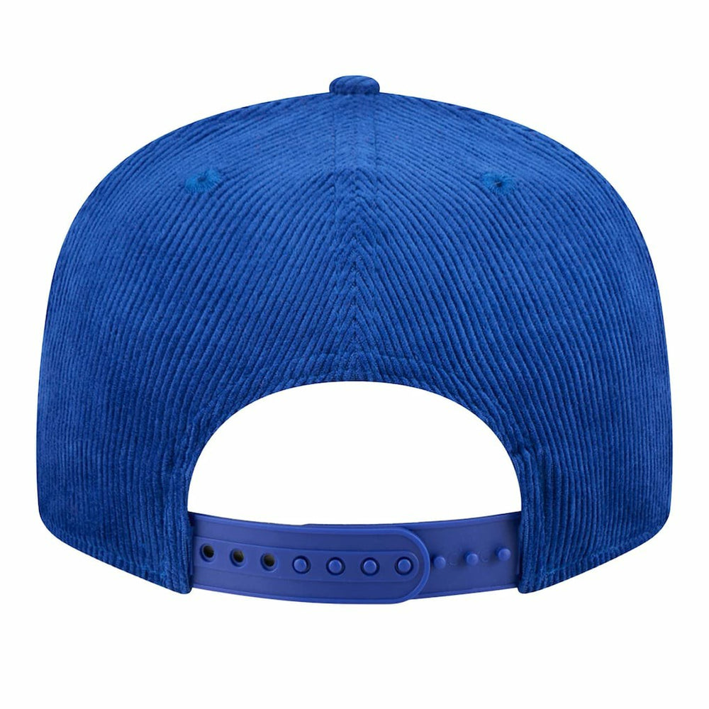 Golden State Warriors Throwback Display Corduroy 9FIFTY Snapback Hat Royal - NBA