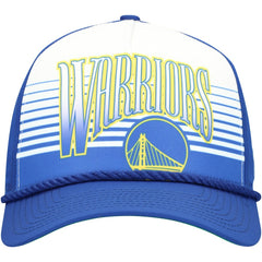 Golden State Warriors Royal Throwback Gradient A-Frame 9FORTY Adjustable Hat - NBA