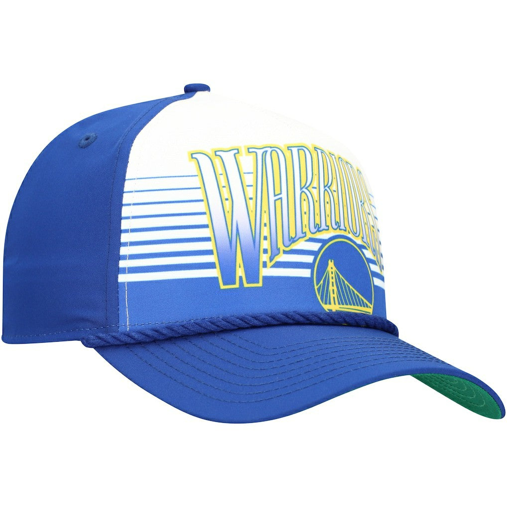 Golden State Warriors Royal Throwback Gradient A-Frame 9FORTY Adjustable Hat - NBA