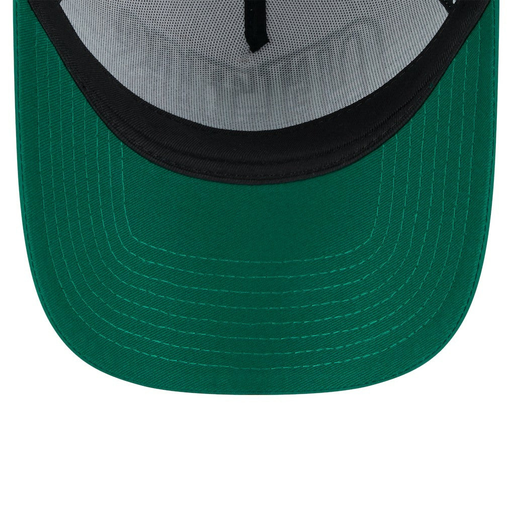 Boston Celtics Kelly Green Throwback Gradient A-Frame 9FORTY Adjustable Hat - NBA