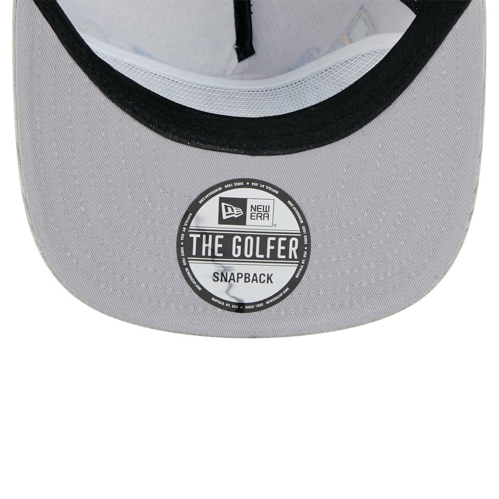Golden State Warriors Throwback Corduroy Golfer Snapback Hat Gray - NBA
