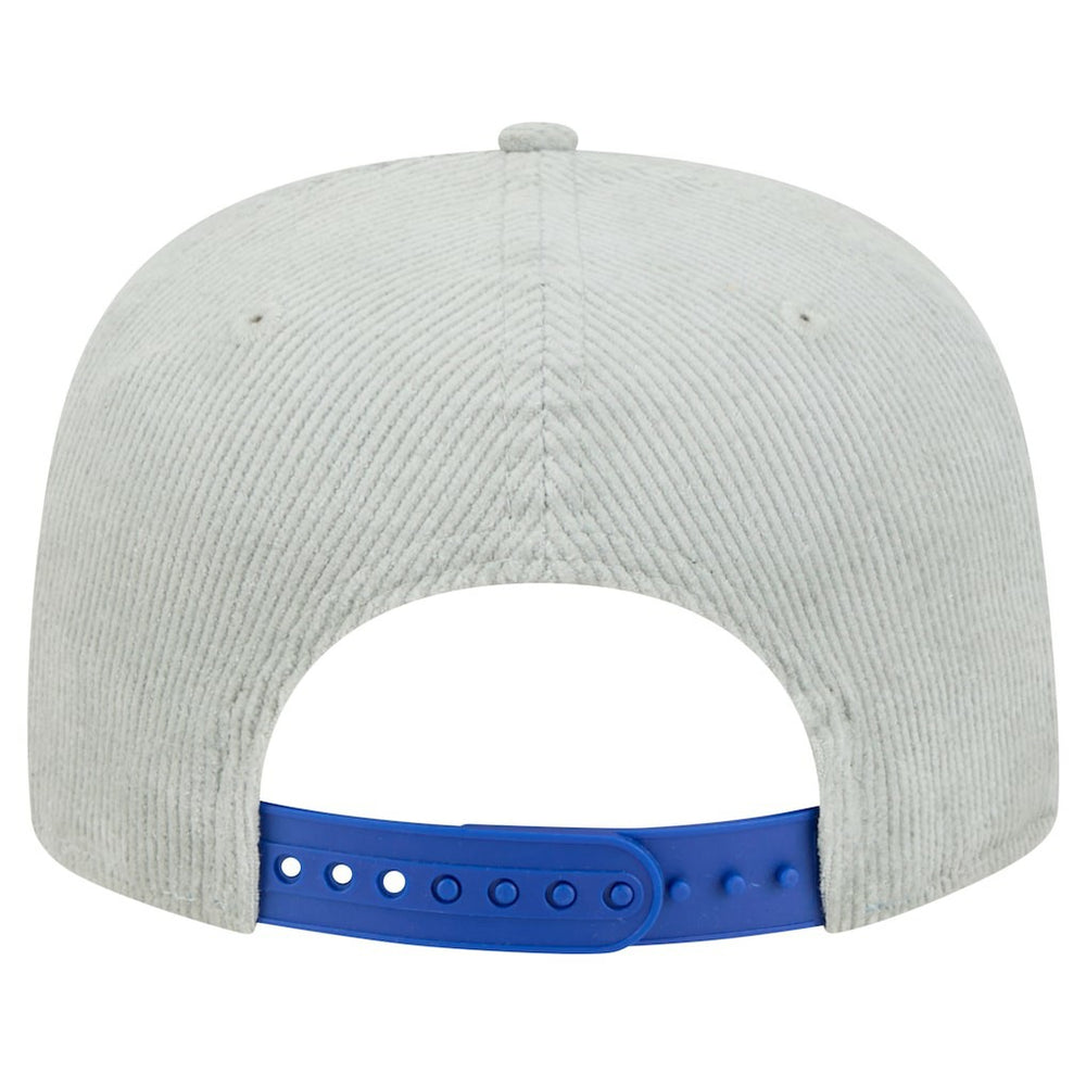Philadelphia 76ers Throwback Corduroy Golfer Snapback Hat Gray - NBA