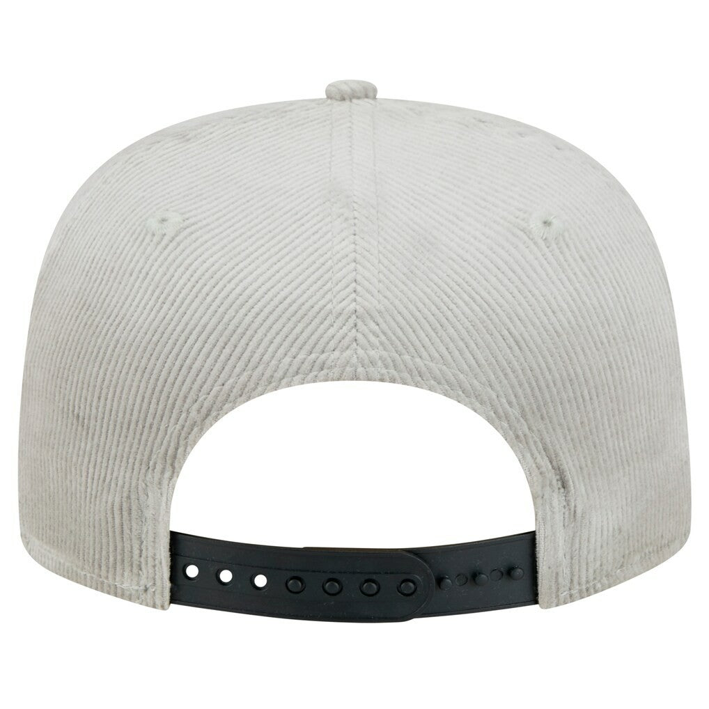 Chicago Bulls Throwback Corduroy Golfer Snapback Hat Gray - NBA
