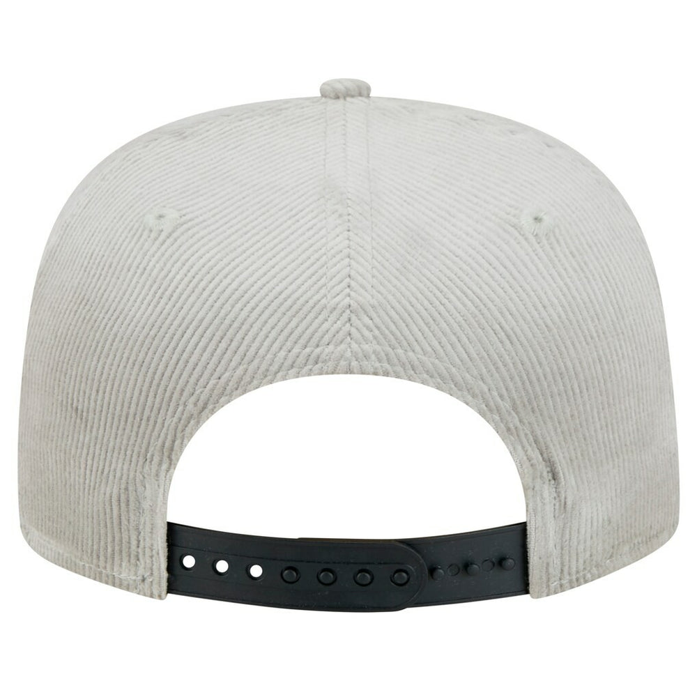 Chicago Bulls Throwback Corduroy Golfer Snapback Hat Gray - NBA