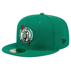 Boston Celtics Throwback Pennant 59FIFTY Fitted Hat Kelly Green - NBA
