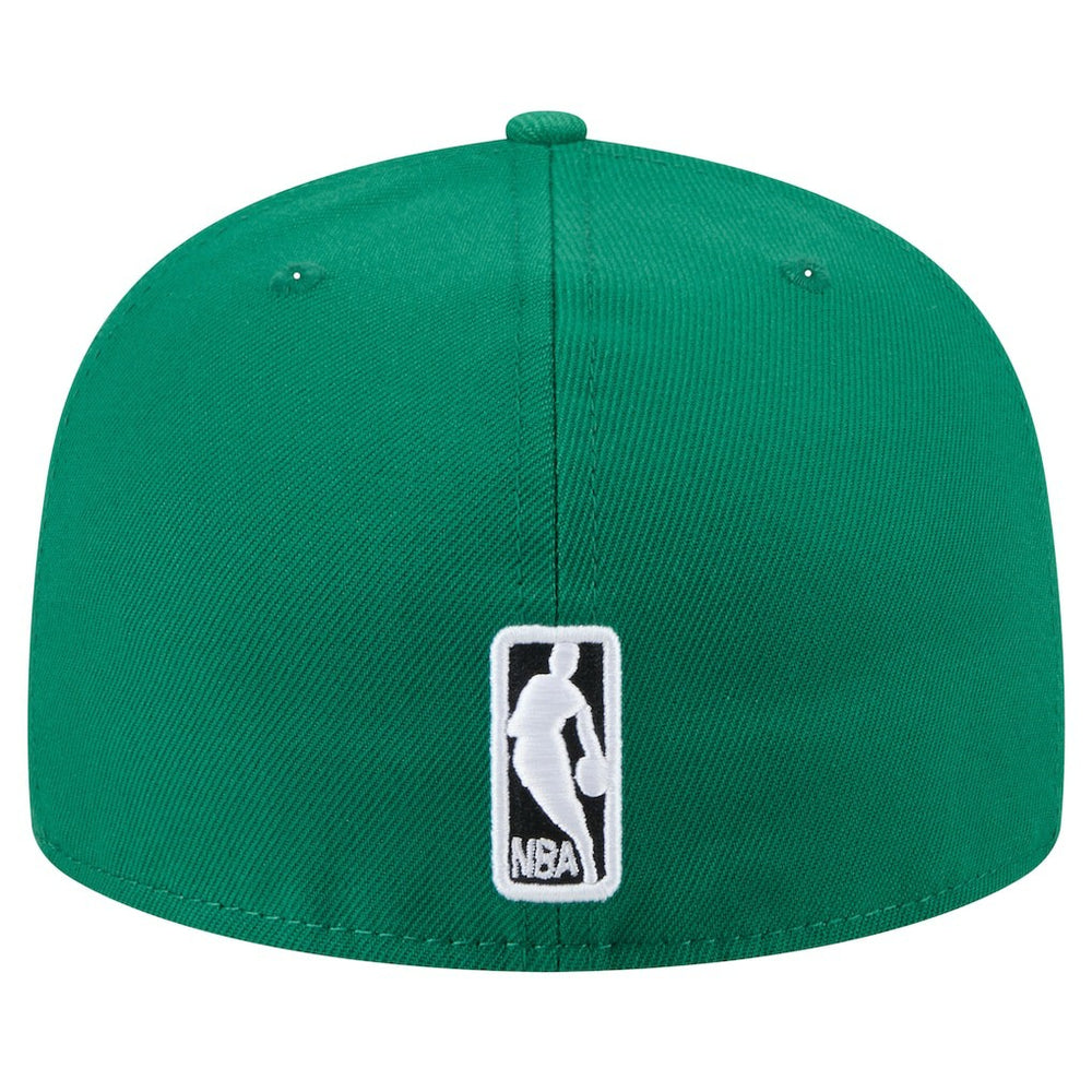 Boston Celtics Throwback Pennant 59FIFTY Fitted Hat Kelly Green - NBA