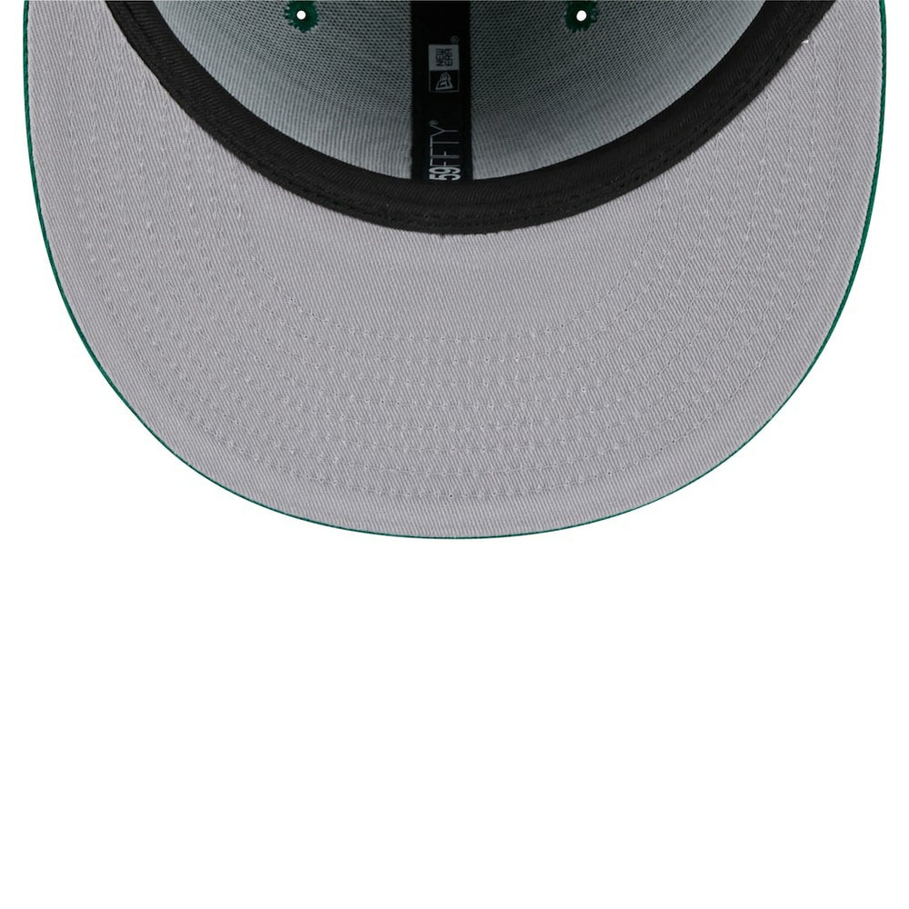 Boston Celtics Throwback Pennant 59FIFTY Fitted Hat Kelly Green - NBA