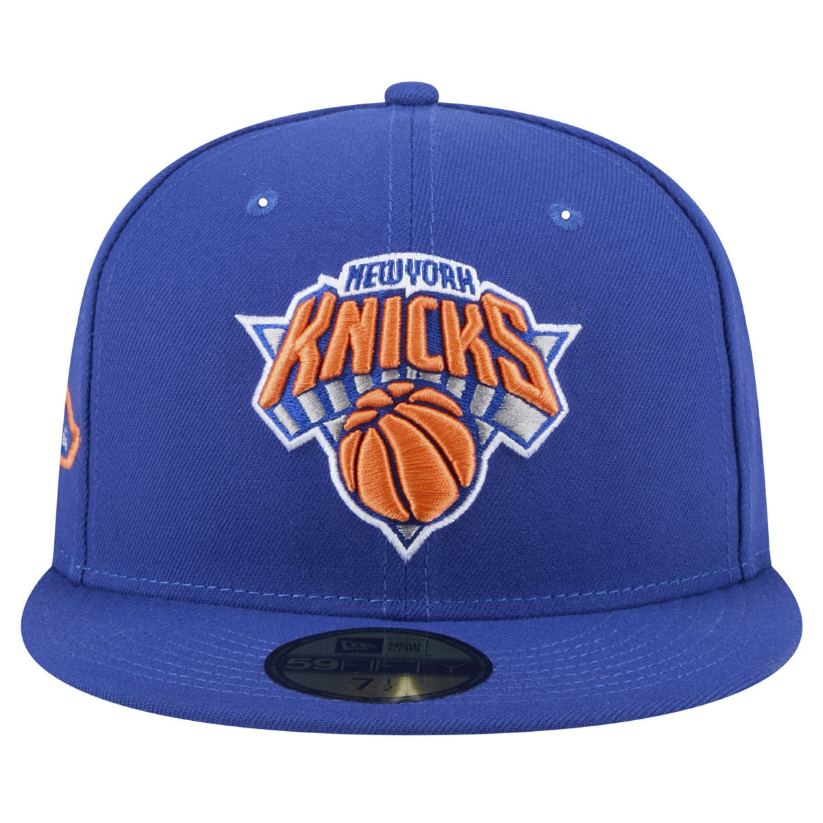New York Knicks Throwback Pennant 59FIFTY Fitted Hat Blue - NBA