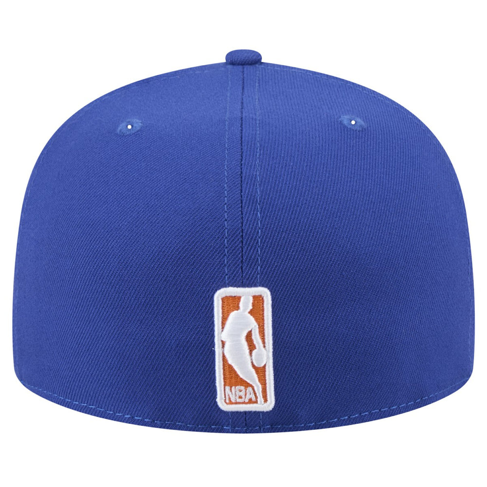 New York Knicks Throwback Pennant 59FIFTY Fitted Hat Blue - NBA