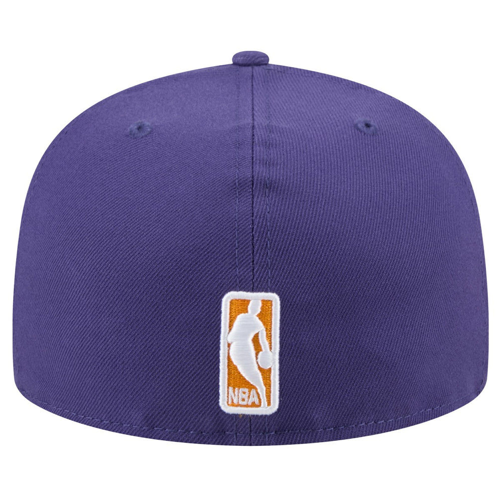 Phoenix Suns Throwback Pennant 59FIFTY Fitted Hat Purple - NBA