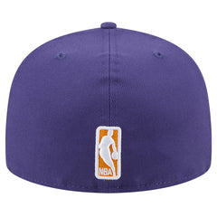 Phoenix Suns Throwback Pennant 59FIFTY Fitted Hat Purple - NBA