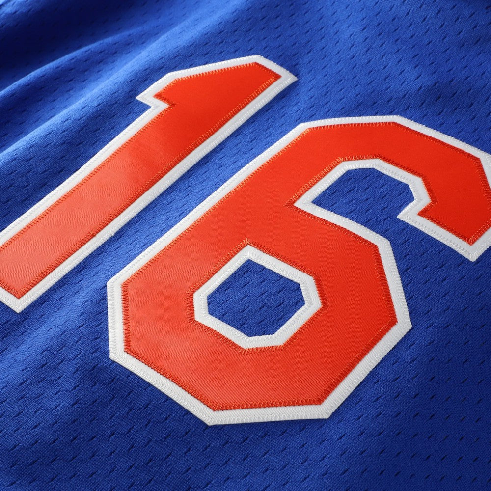 Dwight Gooden New York Mets Profile Big & Tall Cooperstown Collection Mesh Batting Practice Jersey - MLB