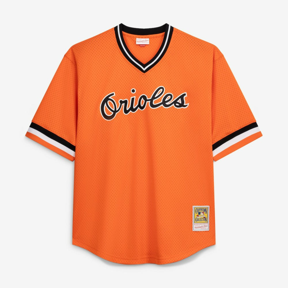 Cal Ripken Jr. Baltimore Orioles Profile Big & Tall Cooperstown Collection Mesh Batting Practice Jersey - MLB
