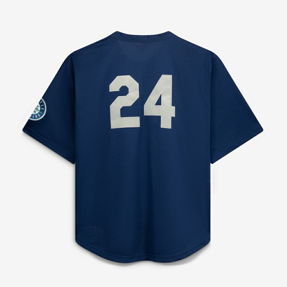 Seattle Mariners Mitchell & Ness Big & Tall Cooperstown Collection Mesh Batting Practice Jersey - MLB