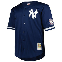 Derek Jeter New York Yankees Mitchell & Ness Big & Tall Cooperstown Mesh Batting Practice Jersey - MLB