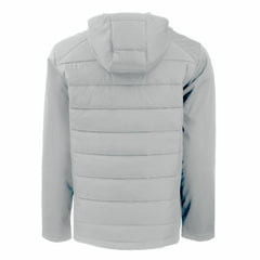 Detroit Lions Cutter & Buck Evoke PrimaLoft Hybrid Eco Softshell Recycled Full-Zip Hooded Jacket Gray | NFL