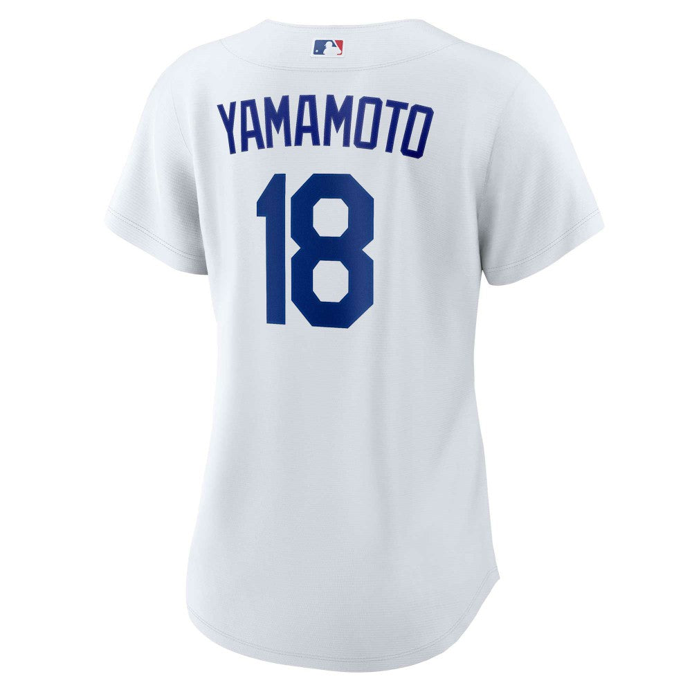 Yoshinobu Yamamoto Los Angeles Dodgers Nike Women's Home Replica Player Jersey - MLB