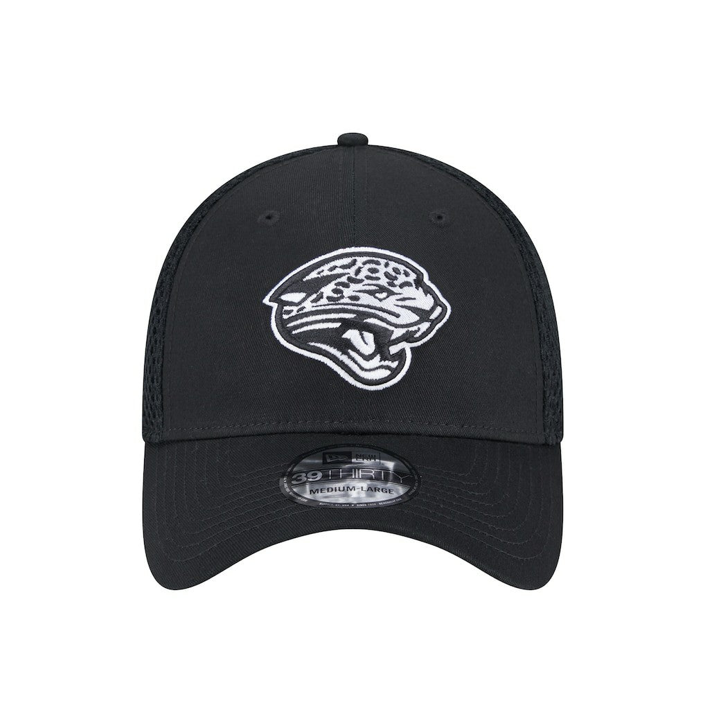 New Era Jacksonville Jaguars Black Main Neo 39THIRTY Flex Hat | NFL