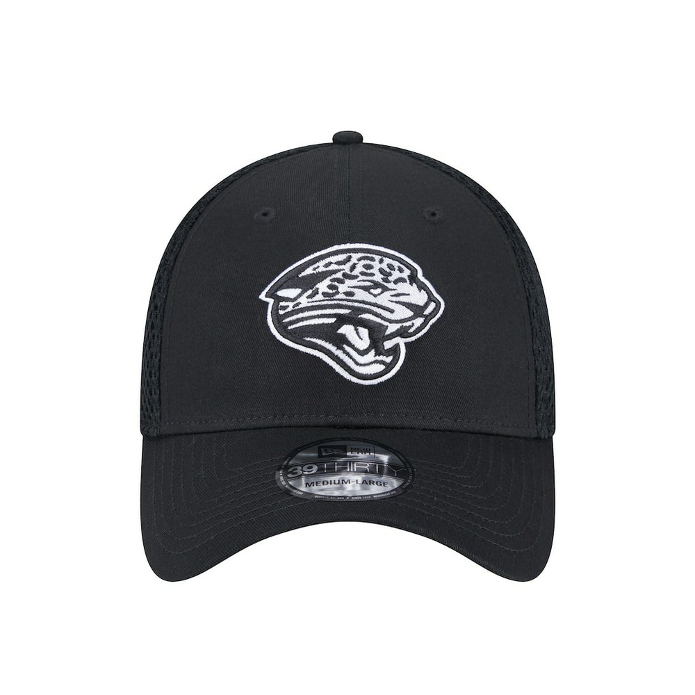 New Era Jacksonville Jaguars Black Main Neo 39THIRTY Flex Hat | NFL