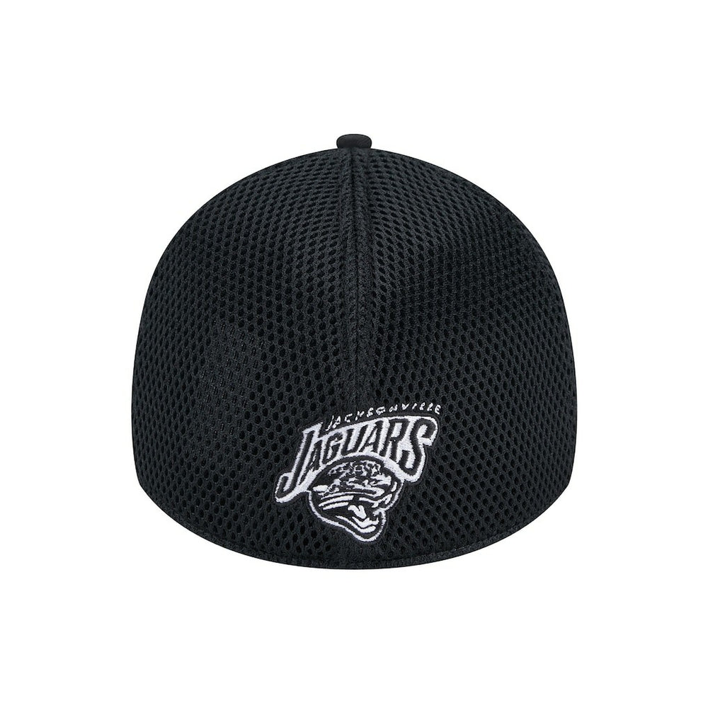 New Era Jacksonville Jaguars Black Main Neo 39THIRTY Flex Hat | NFL