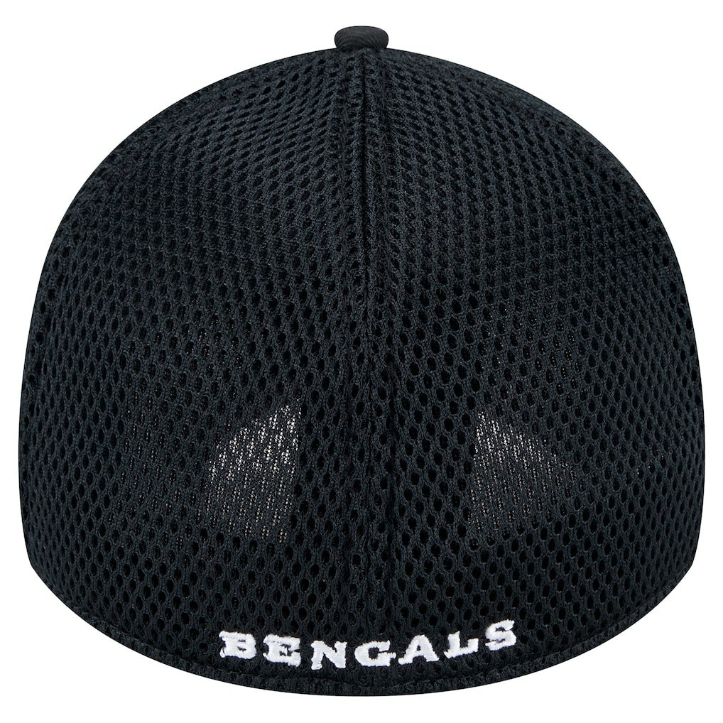 New Era Cincinnati Bengals Black Main Neo 39THIRTY Flex Hat | NFL