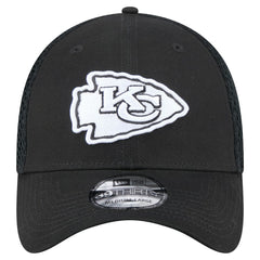 New Era Kansas City Chiefs Black Main Neo 39THIRTY Flex Hat | NFL