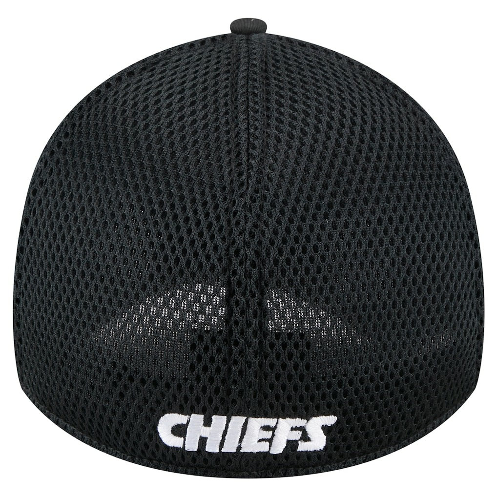 New Era Kansas City Chiefs Black Main Neo 39THIRTY Flex Hat | NFL