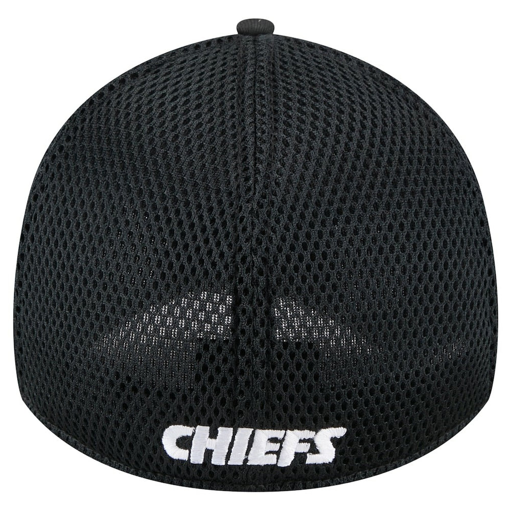 New Era Kansas City Chiefs Black Main Neo 39THIRTY Flex Hat | NFL