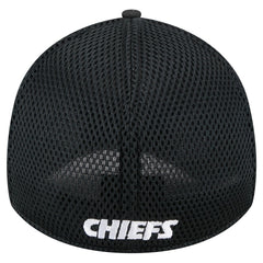 New Era Kansas City Chiefs Black Main Neo 39THIRTY Flex Hat | NFL