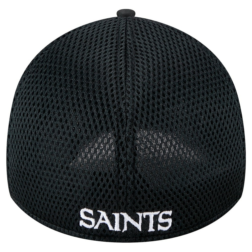 New Era New Orleans Saints Black Main Neo 39THIRTY Flex Hat | NFL