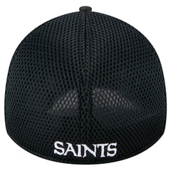 New Era New Orleans Saints Black Main Neo 39THIRTY Flex Hat | NFL