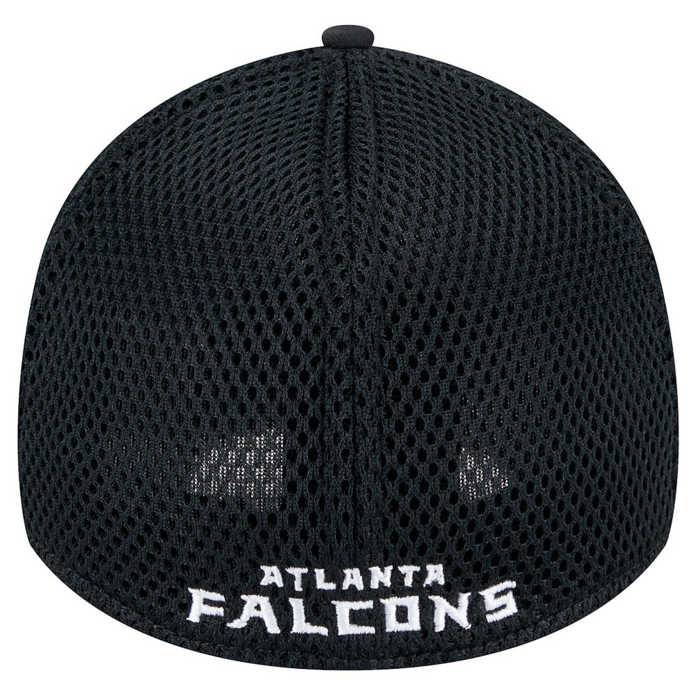 New Era Atlanta Falcons Black Main Neo 39THIRTY Flex Hat | NFL