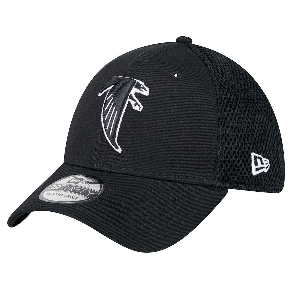 Atlanta Falcons New Era Main Neo 39THIRTY Flex Hat Black | NFL