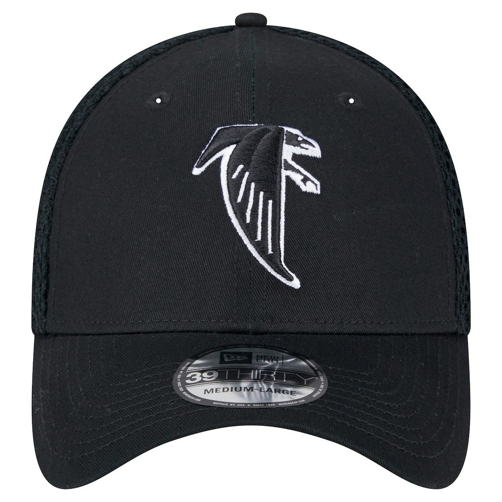 Atlanta Falcons New Era Main Neo 39THIRTY Flex Hat Black | NFL