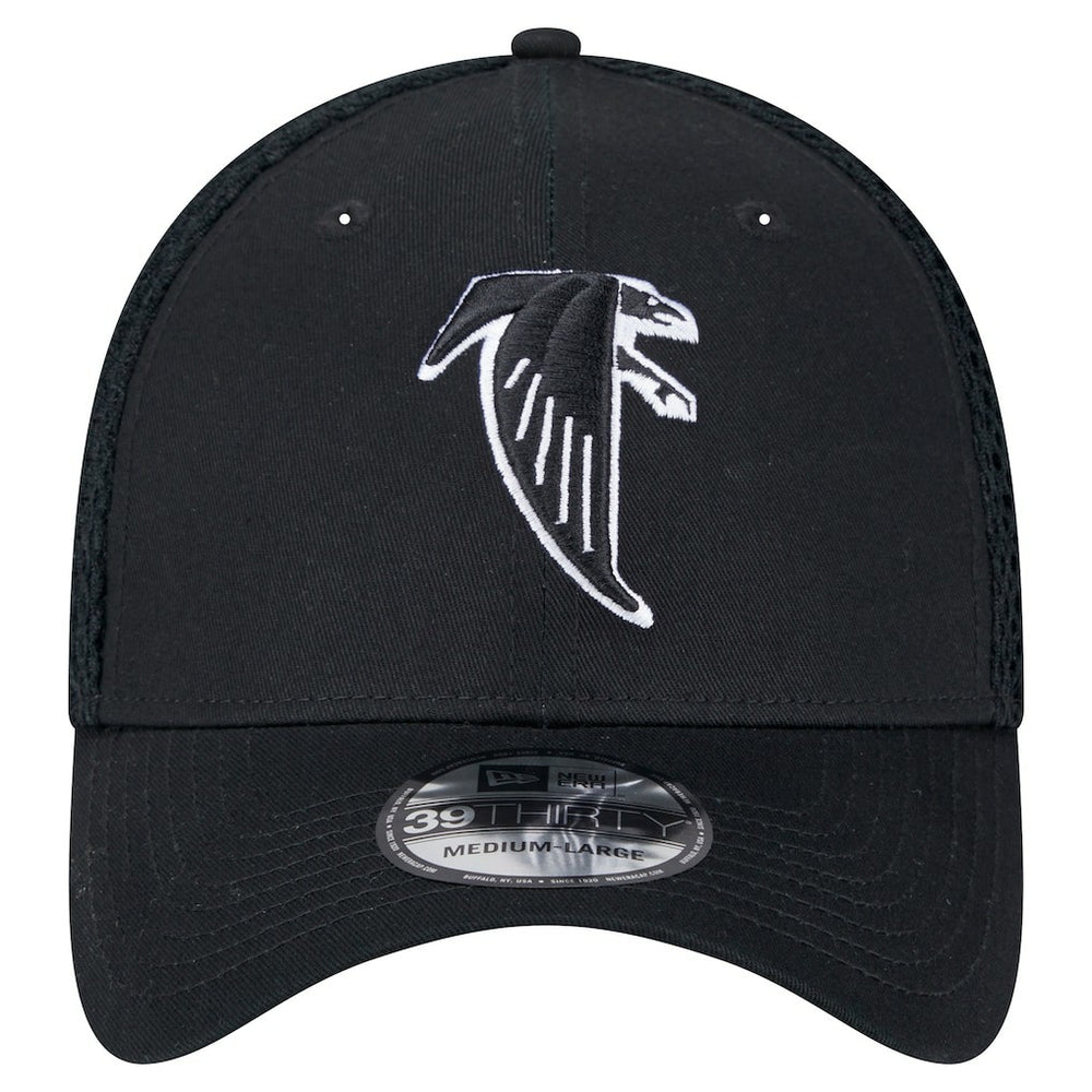 Atlanta Falcons New Era Main Neo 39THIRTY Flex Hat Black | NFL