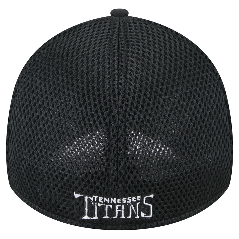 New Era Tennessee Titans Black Main Neo 39THIRTY Flex Hat | NFL