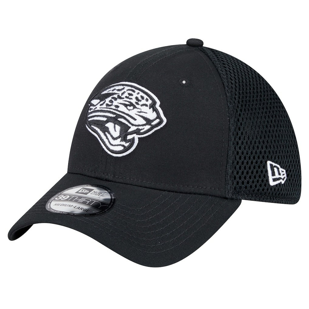 New Era Jacksonville Jaguars Black Main Neo 39THIRTY Flex Hat | NFL