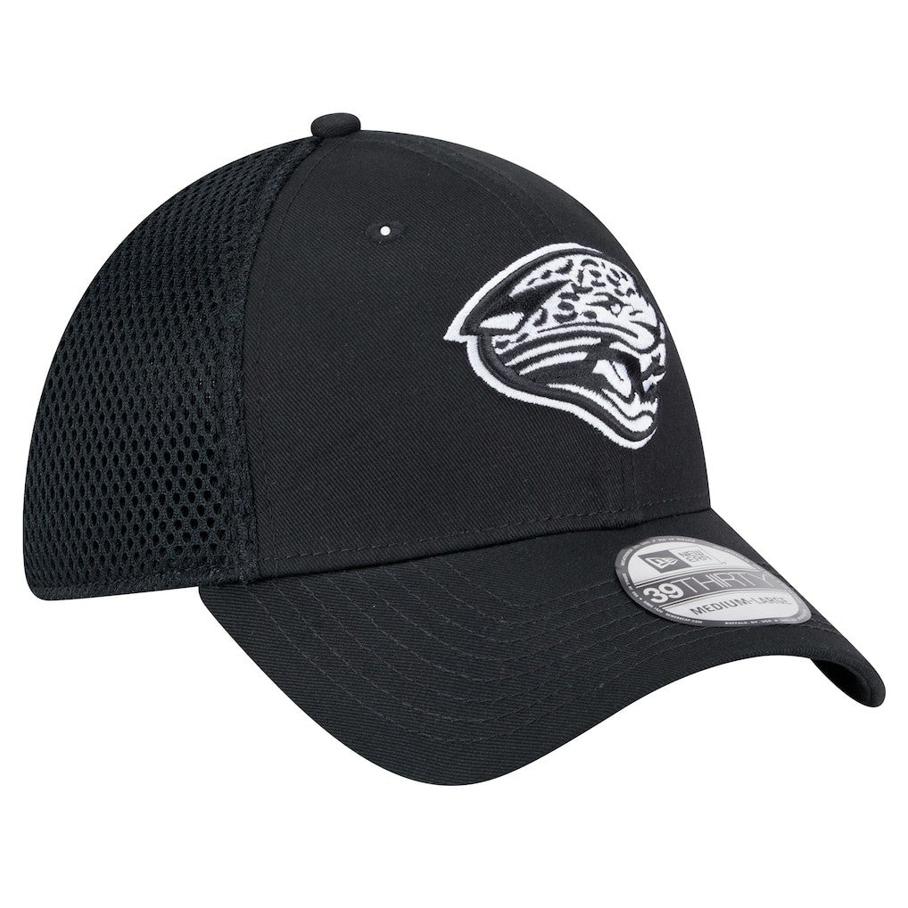 New Era Jacksonville Jaguars Black Main Neo 39THIRTY Flex Hat | NFL
