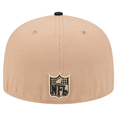 Atlanta Falcons New Era Throwback Logo Main 59FIFTY Fitted Hat Tan | NFL